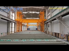 Produktionslinie für die Anodisierung von Aluminium