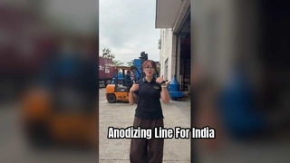 Anodisierungslinie Ausrüstung