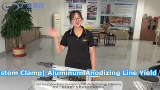 Kundenspezifische Klemme für die Produktionslinie zum Eloxieren von Aluminium