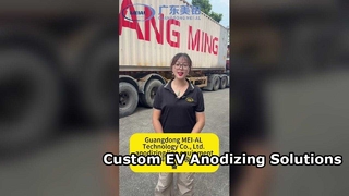 Guangdong MEI-AL Technology Co., Ltd. | Anodisierungs- und Elektrophoreselinie zur Auslieferung bereit