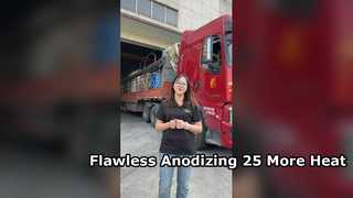 Eloxierende Erwärmung um 25 % effizienter