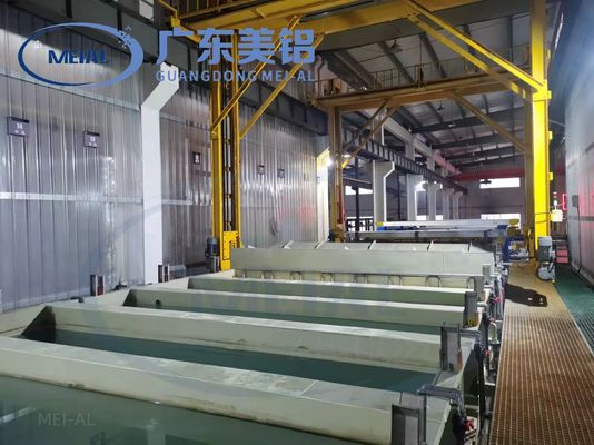 Guter Preis 700 T/Monat Automatische Anodisierungslinie für Oberflächenbehandlungsausrüstung Online