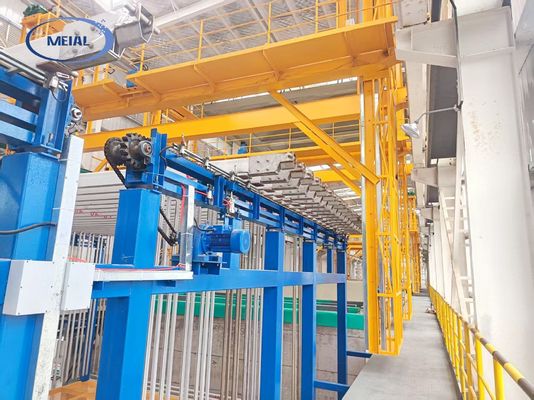 Guter Preis Erweiterte 600 Tonnen / Monat Aluminium Anodisierungslinie Smart nachhaltig SEO-optimiert Online