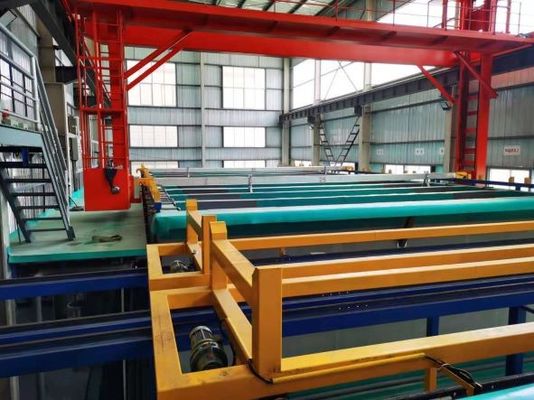 Guter Preis 900 Tonnen/Monat PLC-gesteuerte automatische Mikro-Bogen-Oxidations-Produktionslinie für korrosionsbeständige keramische Schichten Online