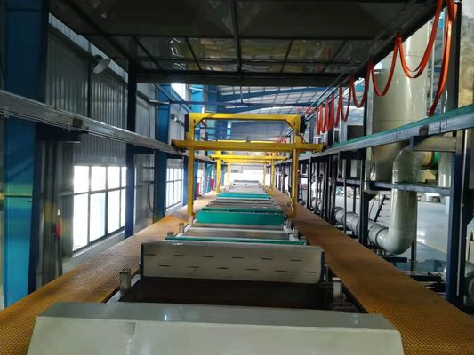 Kleines Werkstück automatisierte Anodisierungslinie Färbungsbehandlungs-Prozess