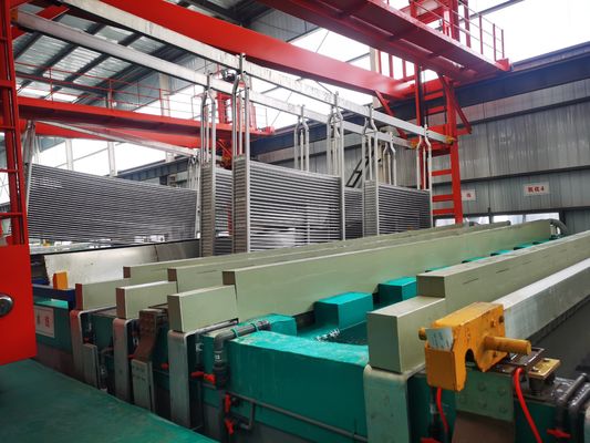 Guter Preis 1,000 Tonnen/Monat Schlüsselfertig Hard Anodizing Produktionslinie für Aluminiumkomponenten für medizinische Geräte (MIL-A-8625 Typ III) Online