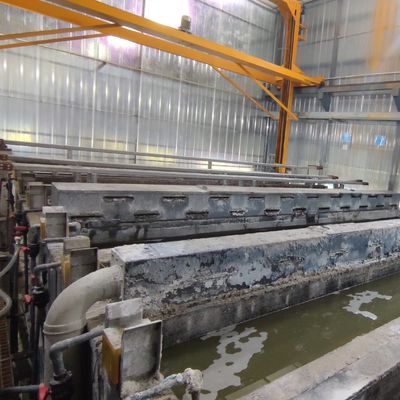 150 Tonnen Manuelle Oxidation Produktionslinie Zwei Leuchten / Rack