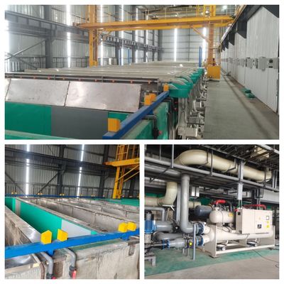 Guter Preis 2000T/M Hochwertige Aluminiumprofil Anodisierung Produktionslinie Online