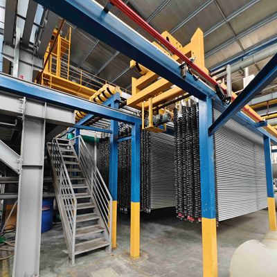 Niedriger Energieverbrauch 1000 Tonnen / Monat Aluminiumprofil Oxidationsbehandlungssystem