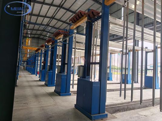 Guter Preis Customized Design Horizontal Anodizing Line Equipment for Construction Aluminum Profiles Compatible with Max. Workpiece Size 8500 Online