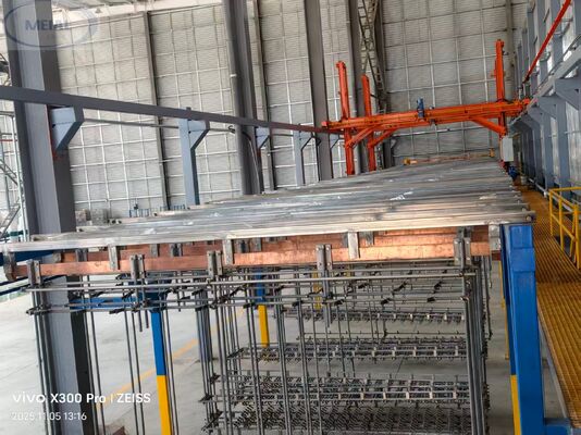 Guter Preis 2000T/M Grüne, effiziente, anpassbare Aluminium-Eloxier-Produktionslinie für Solarrahmen Online