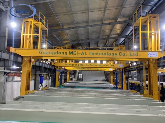 Guter Preis 2000T/M Grüne, effiziente, anpassbare Aluminium-Eloxier-Produktionslinie für Solarrahmen Online