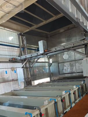 Guter Preis 500T/M Kleine Eloxal-Produktionslinie für Zylinderprodukte Online