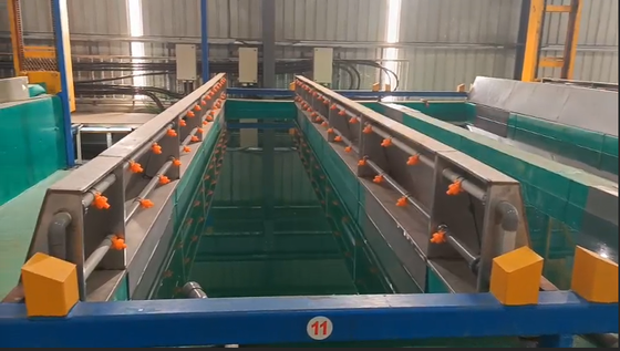 Guter Preis Automatische Aluminium-Eloxalanlage für präzise Oberflächenbehandlung und gleichmäßige Farbgebung mit vollautomatischer Bedienung Online
